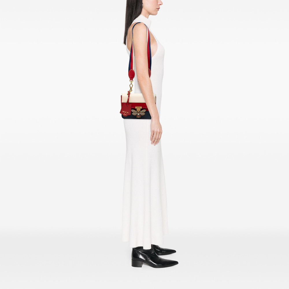 Pre-Loved Gucci Medium Calfskin Queen Margaret Flap Shoulder Bag - Picture 7 of 7
